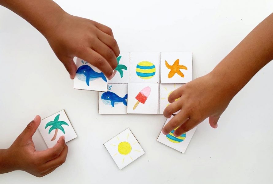 Avec ce DIY de loto océanique, les enfants vous s'amuser !