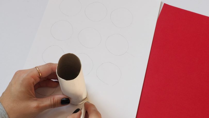 Dessiner les cercles pour les rouleaux