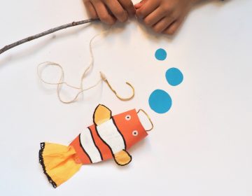 DIY Fabriquer un Jeu de Pêche à la Ligne !