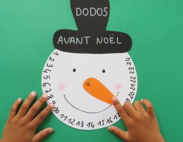 DIY : Calendrier de l’Avent façon Bonhomme de Neige