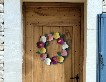 DIY : Fabrique ta couronne de fleurs