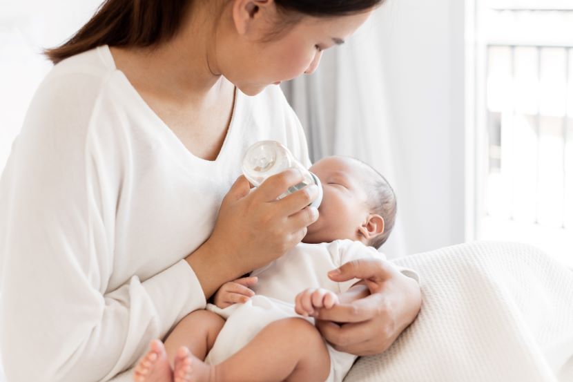 La quantité de lait recommandée pour un bébé de 8 mois