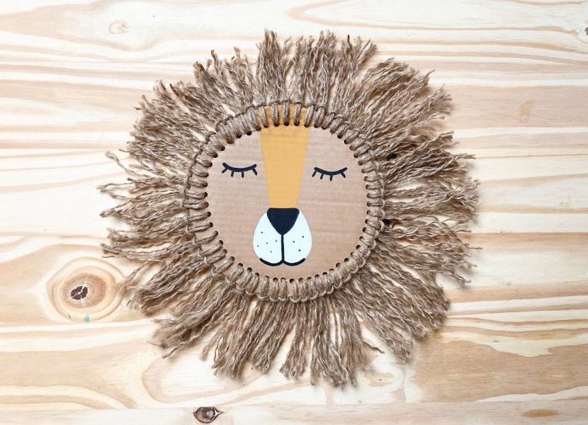 DIY : décoration tête de lion