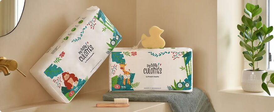Couches et couches-culottes Les Petits Culottés, qualité fabriquée en France