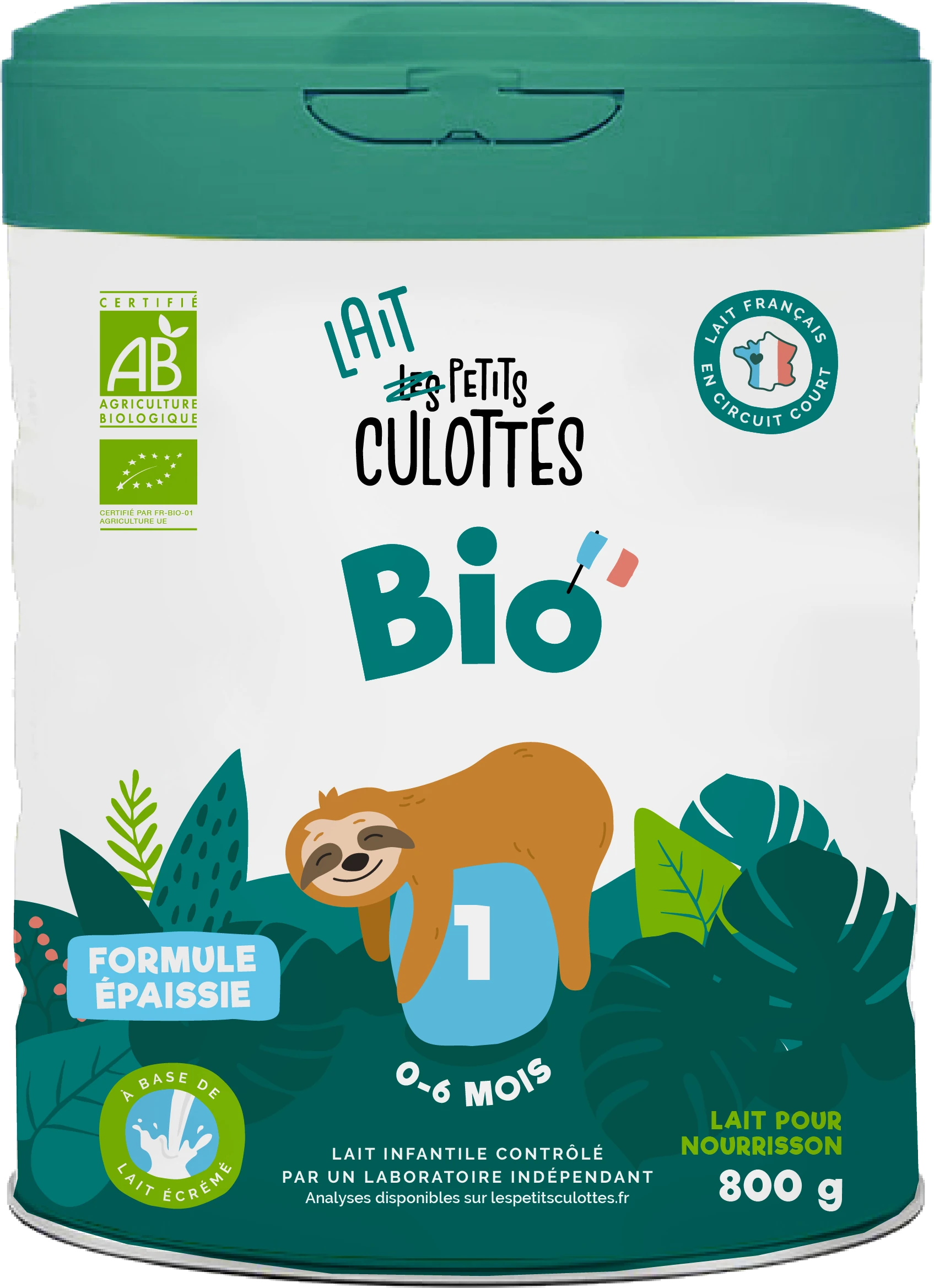 lait épaissi 1ᵉʳ âge bio